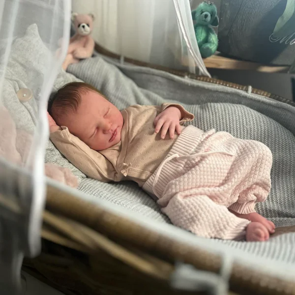 Realborn® SILICONE Isabelle Sleeping (19" Reborn Doll Kit) - Image 3