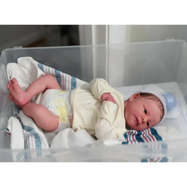 Realborn® SILICONE Ruby Awake (19" Reborn Doll Kit) - Image 3