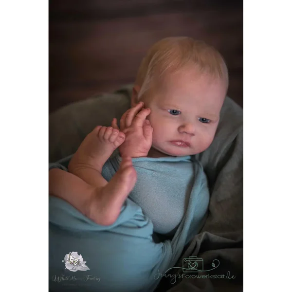 Realborn® SILICONE Silvia Awake (20" Reborn Doll Kit) - Image 3