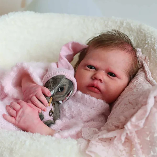Realborn® SILICONE Silvia Awake (20" Reborn Doll Kit) - Image 4
